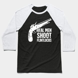 Gift For Flintlock Rifle History Gun Collector Baseball T-Shirt